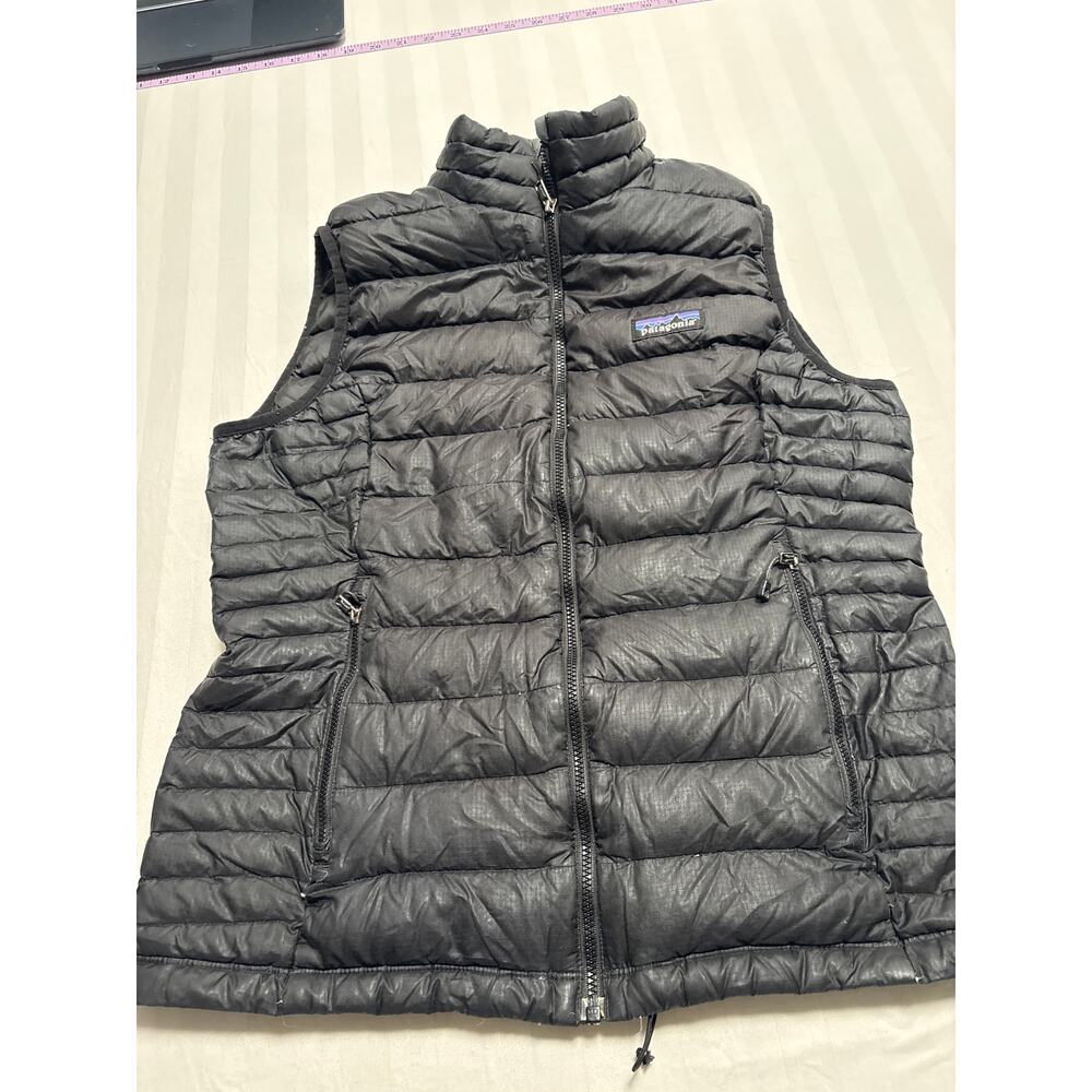 Patagonia Down Sweater Vest Black Women’s [Size] Full Zip Puffer Packable